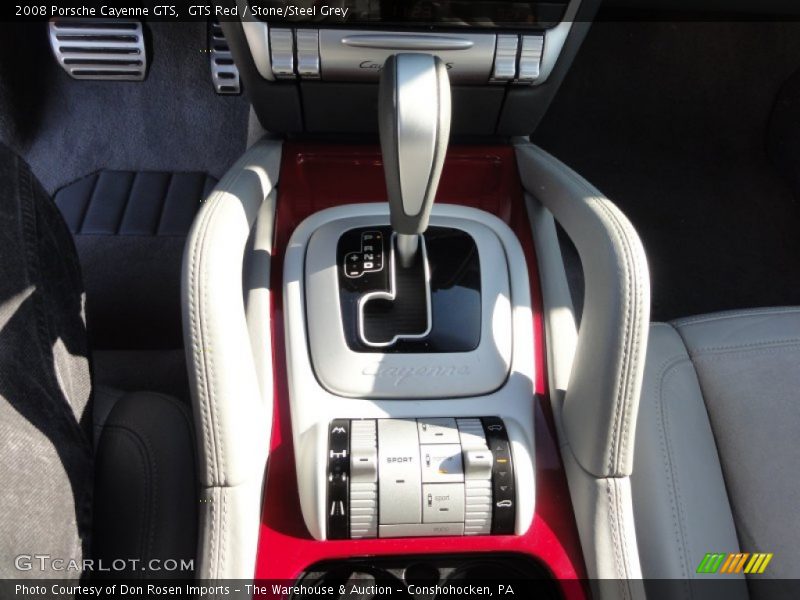 GTS Red / Stone/Steel Grey 2008 Porsche Cayenne GTS