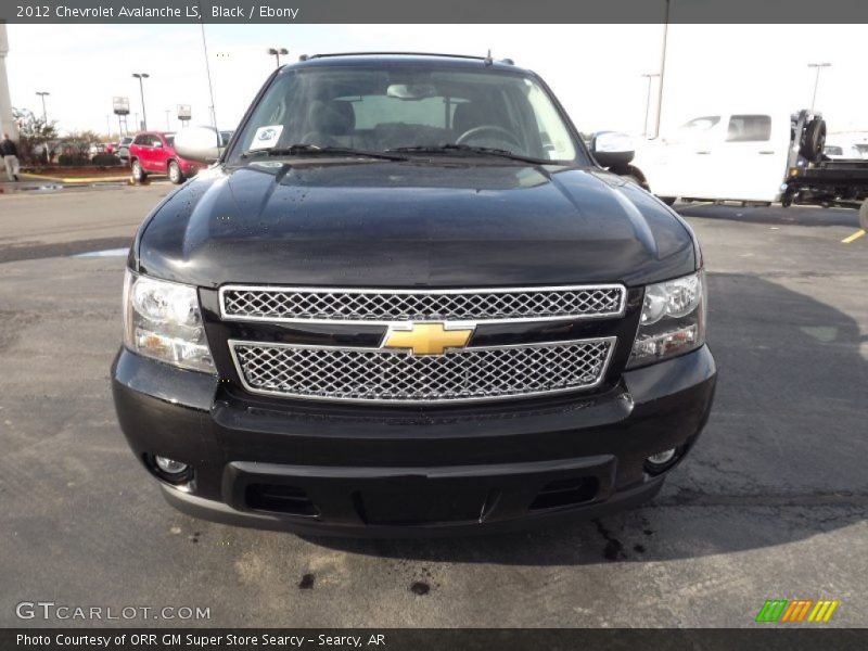 Black / Ebony 2012 Chevrolet Avalanche LS