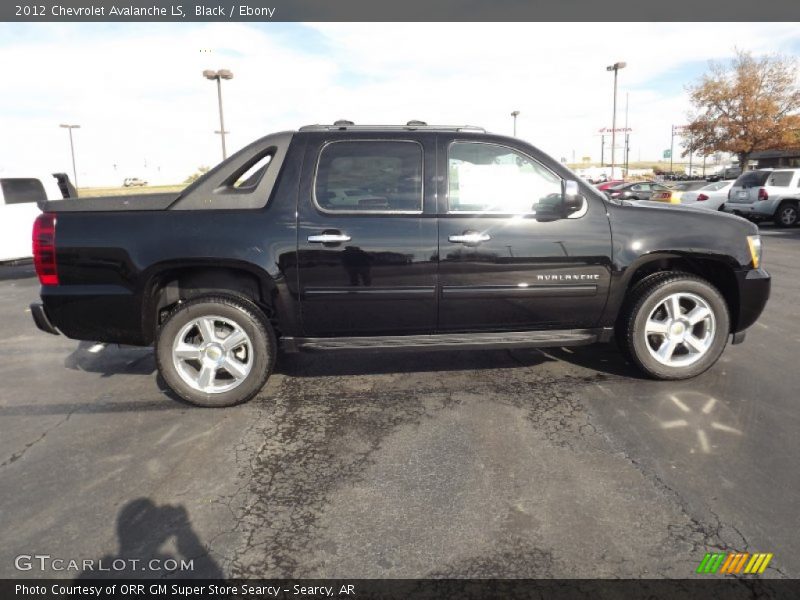 Black / Ebony 2012 Chevrolet Avalanche LS