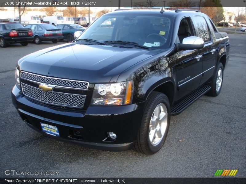 Black / Ebony 2008 Chevrolet Avalanche LTZ 4x4