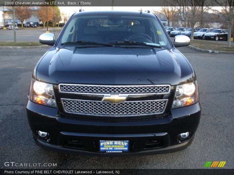 Black / Ebony 2008 Chevrolet Avalanche LTZ 4x4