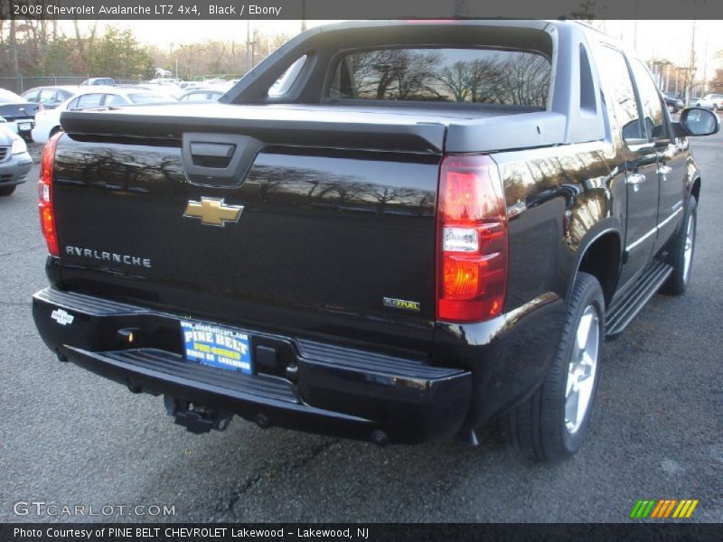 Black / Ebony 2008 Chevrolet Avalanche LTZ 4x4