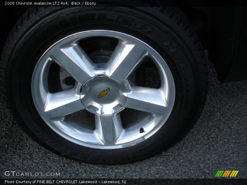 Black / Ebony 2008 Chevrolet Avalanche LTZ 4x4