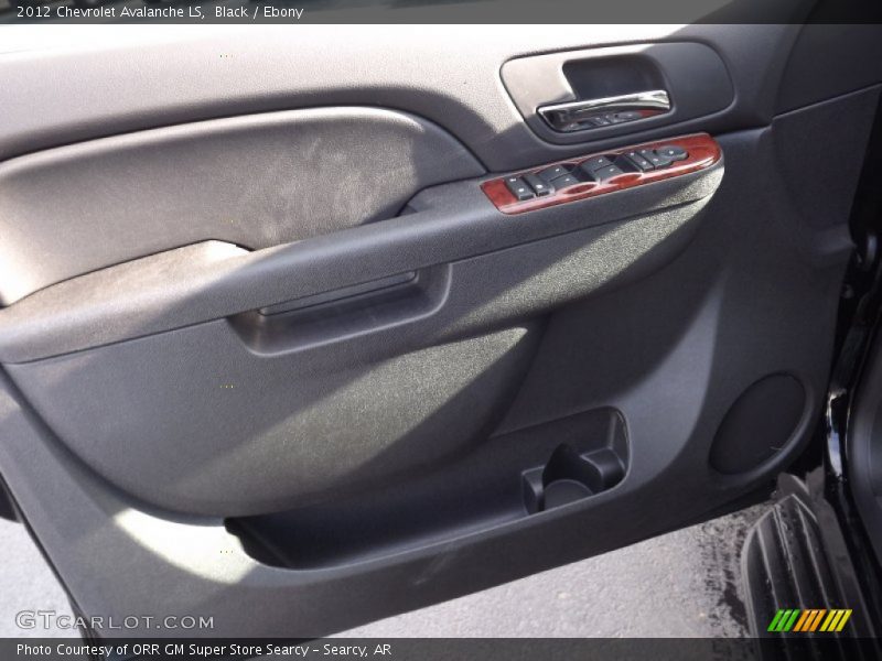 Black / Ebony 2012 Chevrolet Avalanche LS