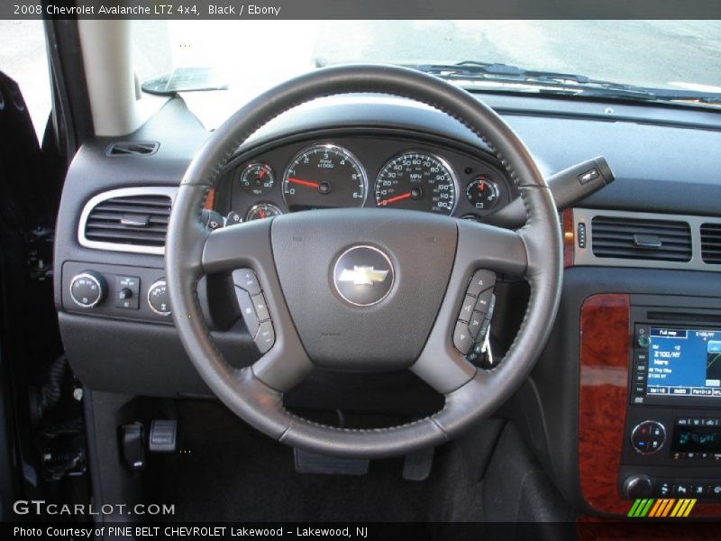 Black / Ebony 2008 Chevrolet Avalanche LTZ 4x4