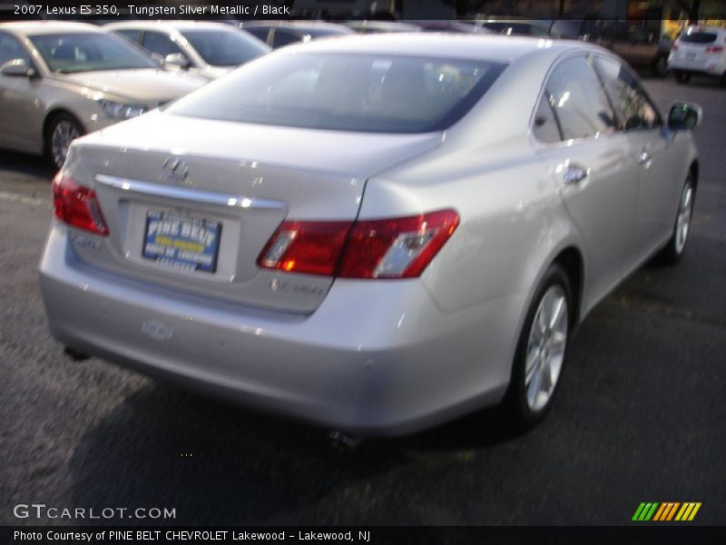 Tungsten Silver Metallic / Black 2007 Lexus ES 350
