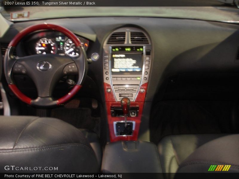 Tungsten Silver Metallic / Black 2007 Lexus ES 350
