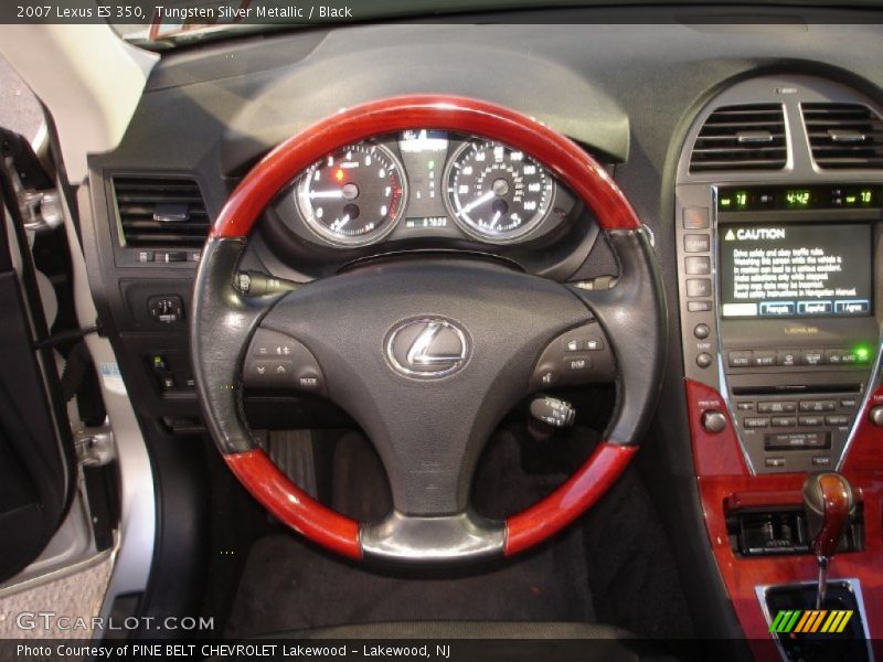 Tungsten Silver Metallic / Black 2007 Lexus ES 350