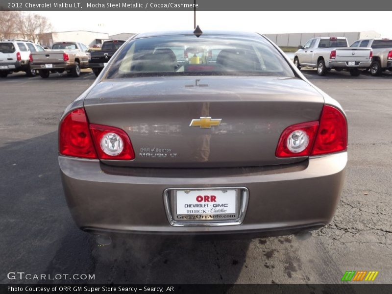 Mocha Steel Metallic / Cocoa/Cashmere 2012 Chevrolet Malibu LT