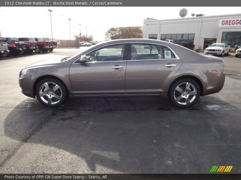 Mocha Steel Metallic / Cocoa/Cashmere 2012 Chevrolet Malibu LT