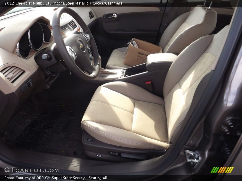  2012 Malibu LT Cocoa/Cashmere Interior