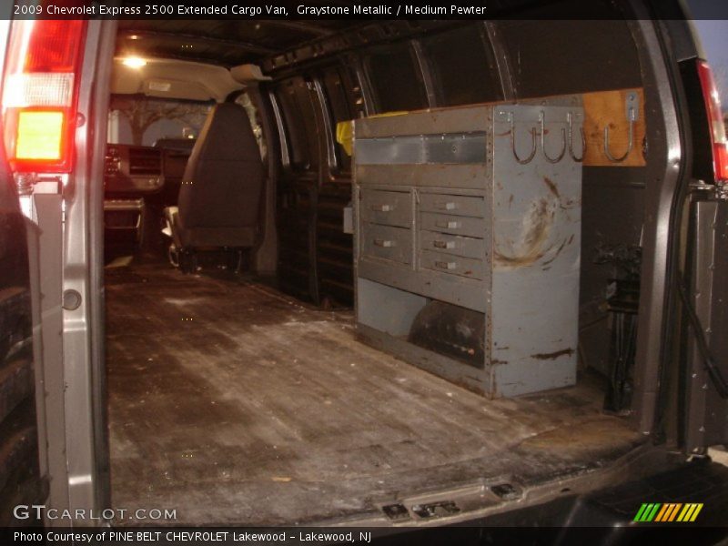 Graystone Metallic / Medium Pewter 2009 Chevrolet Express 2500 Extended Cargo Van
