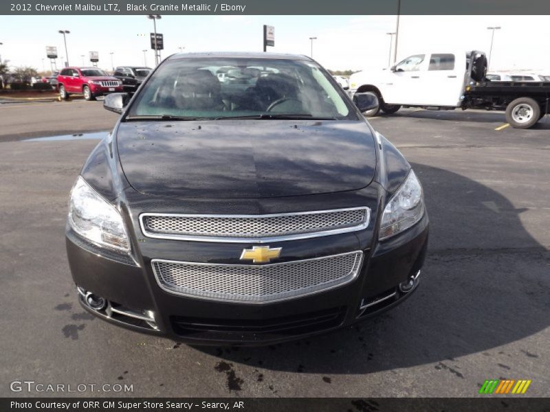 Black Granite Metallic / Ebony 2012 Chevrolet Malibu LTZ