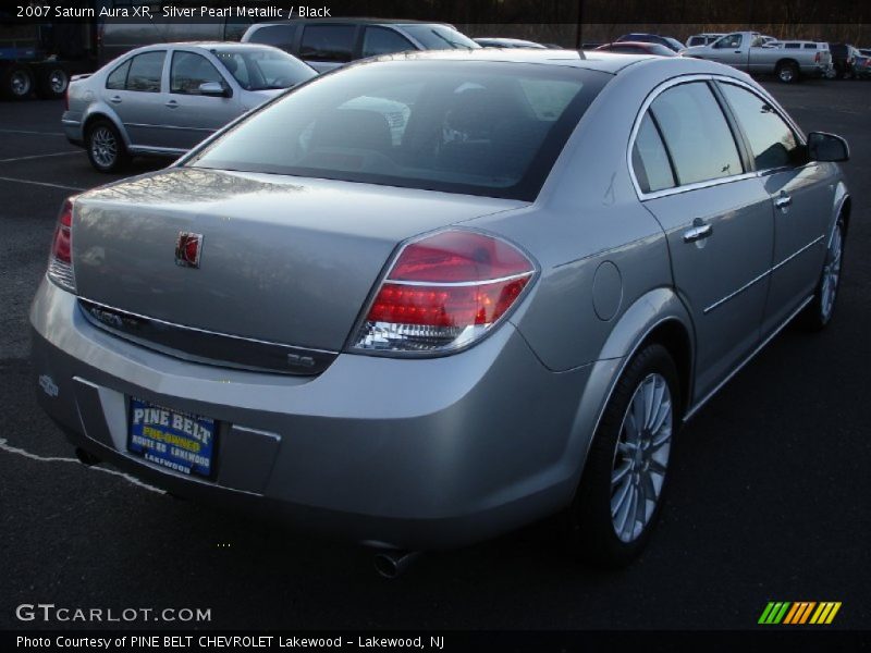 Silver Pearl Metallic / Black 2007 Saturn Aura XR