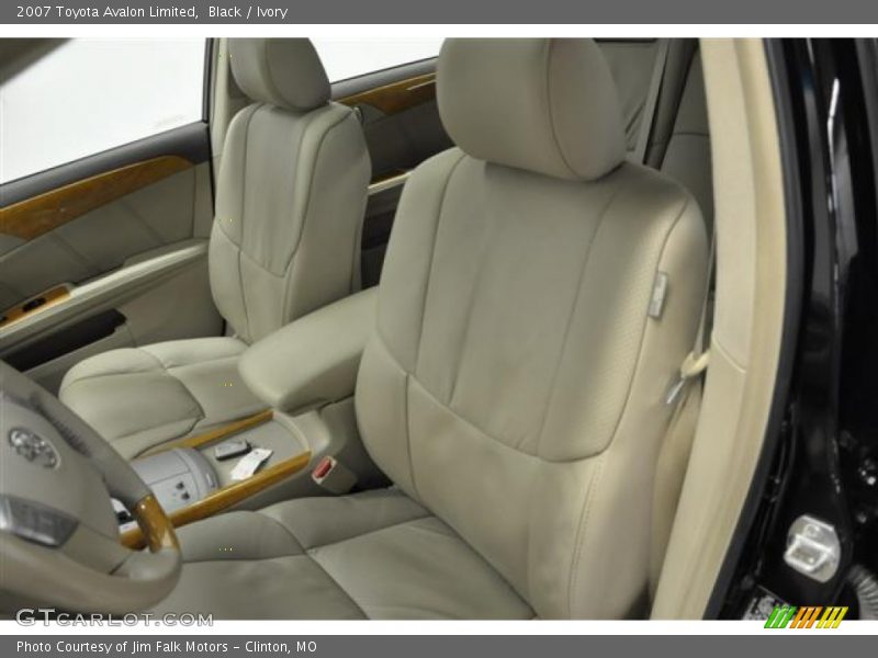Black / Ivory 2007 Toyota Avalon Limited