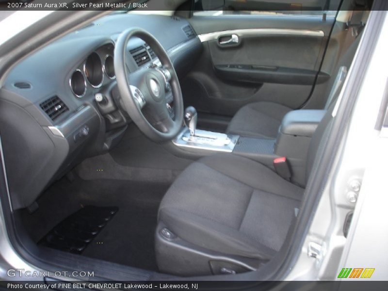 Silver Pearl Metallic / Black 2007 Saturn Aura XR