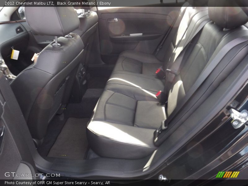 Black Granite Metallic / Ebony 2012 Chevrolet Malibu LTZ