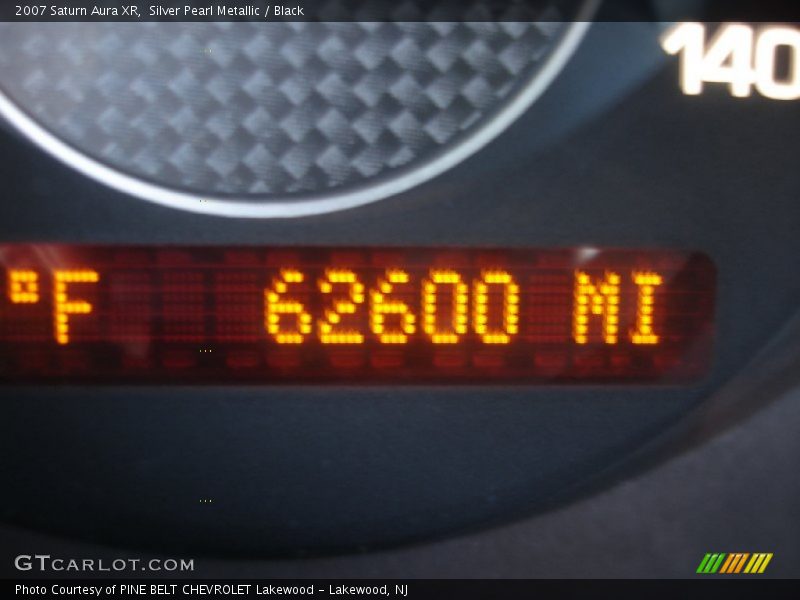 Silver Pearl Metallic / Black 2007 Saturn Aura XR