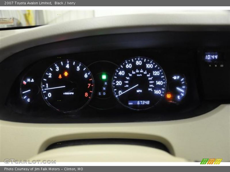 Black / Ivory 2007 Toyota Avalon Limited