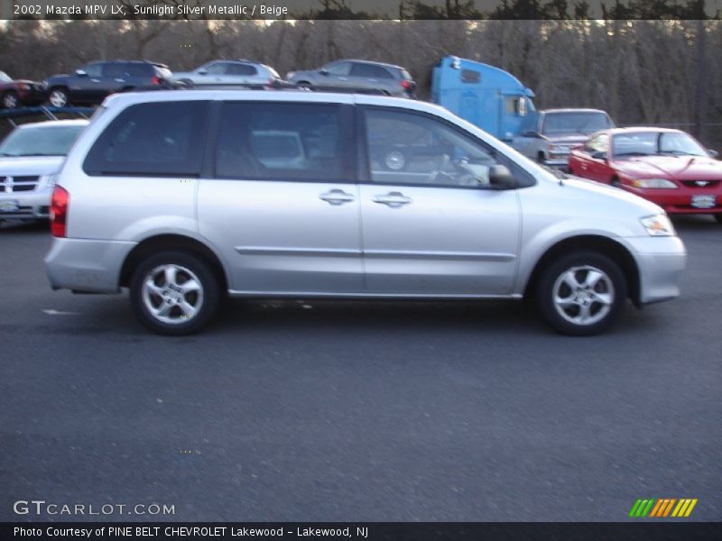 Sunlight Silver Metallic / Beige 2002 Mazda MPV LX