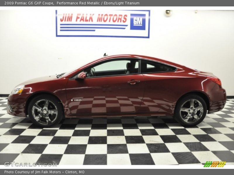 Performance Red Metallic / Ebony/Light Titanium 2009 Pontiac G6 GXP Coupe