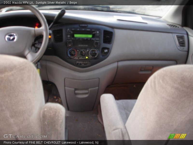 Sunlight Silver Metallic / Beige 2002 Mazda MPV LX