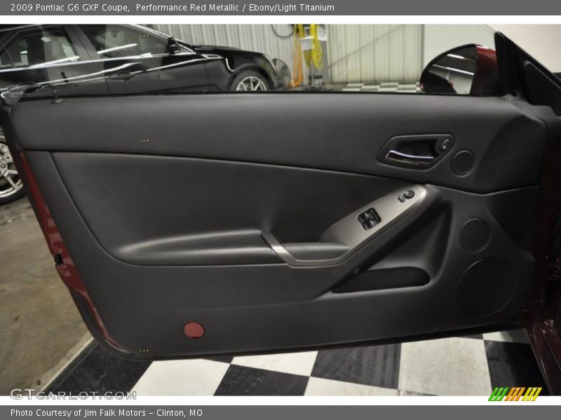 Performance Red Metallic / Ebony/Light Titanium 2009 Pontiac G6 GXP Coupe