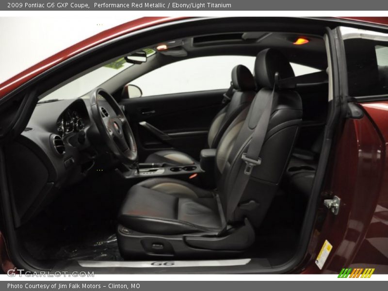 Performance Red Metallic / Ebony/Light Titanium 2009 Pontiac G6 GXP Coupe