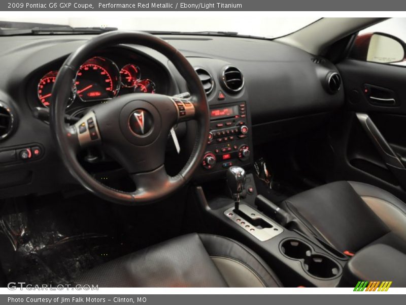 Performance Red Metallic / Ebony/Light Titanium 2009 Pontiac G6 GXP Coupe