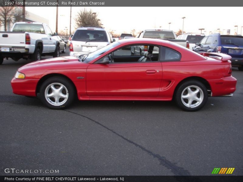  1997 Mustang GT Coupe Rio Red