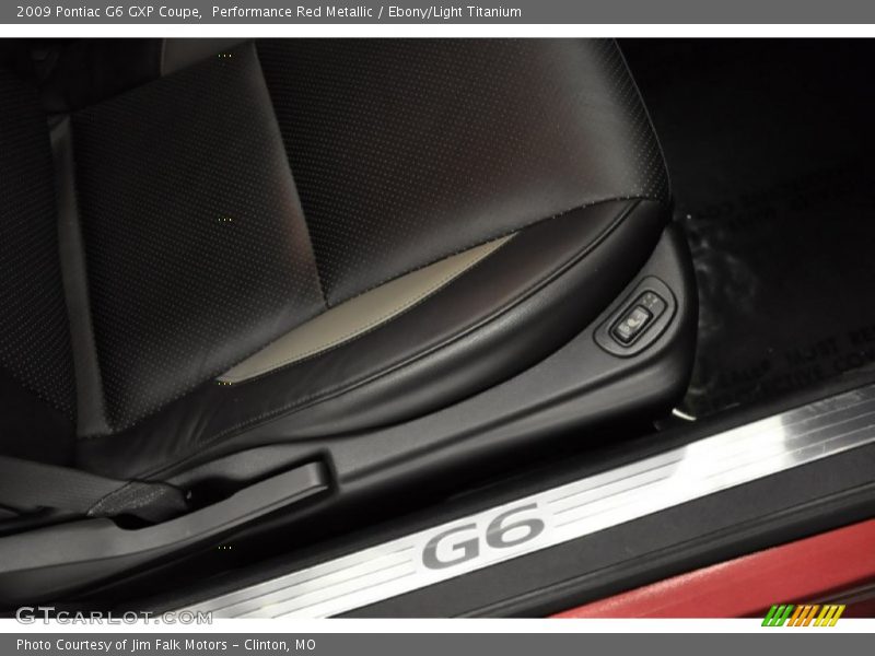 Performance Red Metallic / Ebony/Light Titanium 2009 Pontiac G6 GXP Coupe