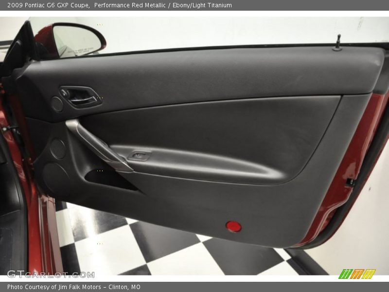 Performance Red Metallic / Ebony/Light Titanium 2009 Pontiac G6 GXP Coupe
