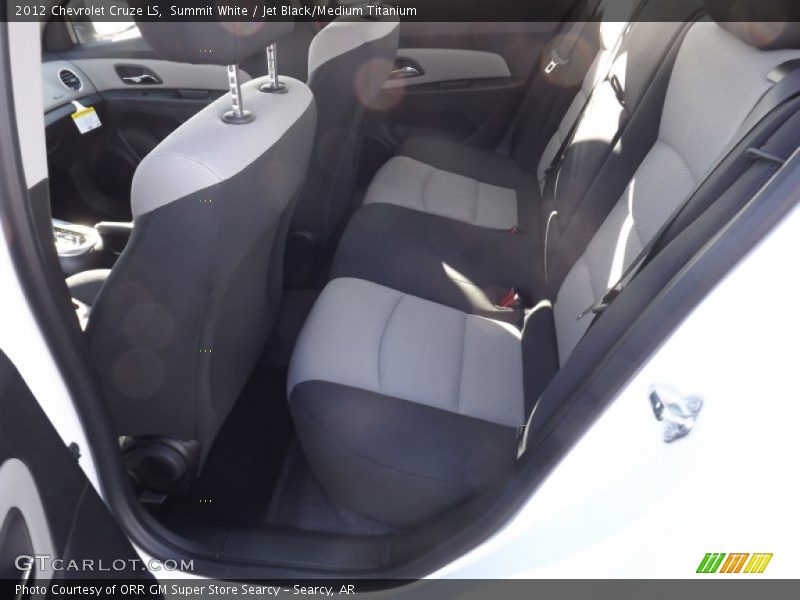 Summit White / Jet Black/Medium Titanium 2012 Chevrolet Cruze LS