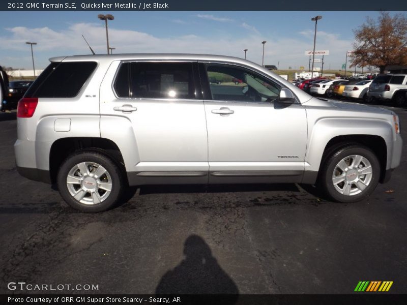 Quicksilver Metallic / Jet Black 2012 GMC Terrain SLE
