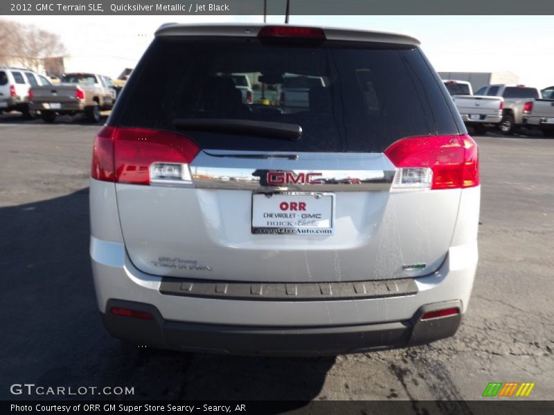 Quicksilver Metallic / Jet Black 2012 GMC Terrain SLE