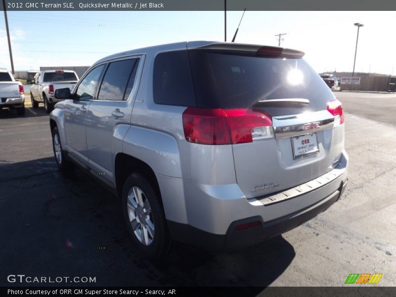 Quicksilver Metallic / Jet Black 2012 GMC Terrain SLE