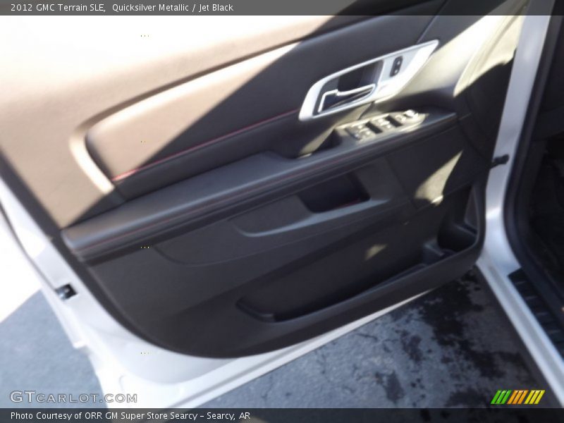 Quicksilver Metallic / Jet Black 2012 GMC Terrain SLE