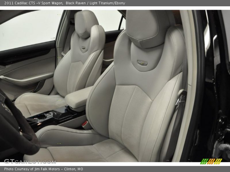  2011 CTS -V Sport Wagon Light Titanium/Ebony Interior