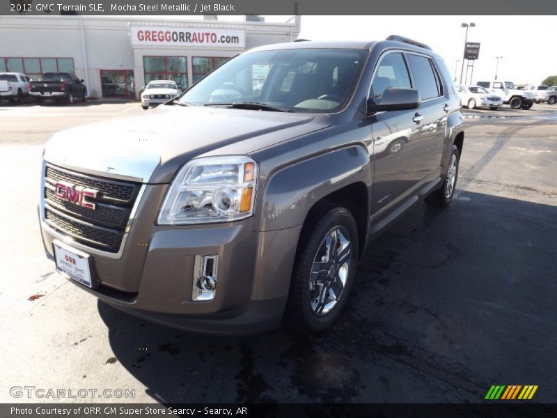Mocha Steel Metallic / Jet Black 2012 GMC Terrain SLE