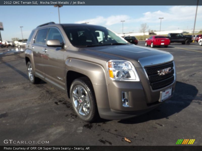 Mocha Steel Metallic / Jet Black 2012 GMC Terrain SLE