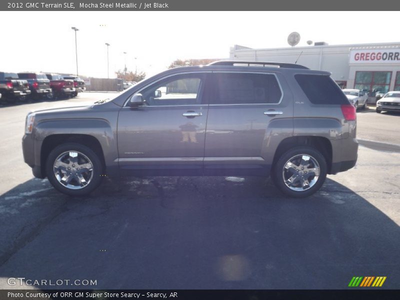 Mocha Steel Metallic / Jet Black 2012 GMC Terrain SLE