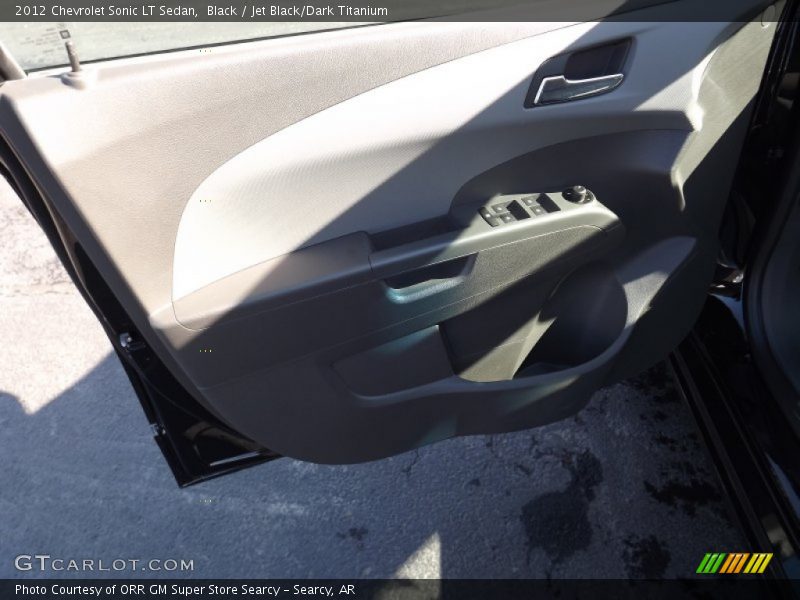 Black / Jet Black/Dark Titanium 2012 Chevrolet Sonic LT Sedan