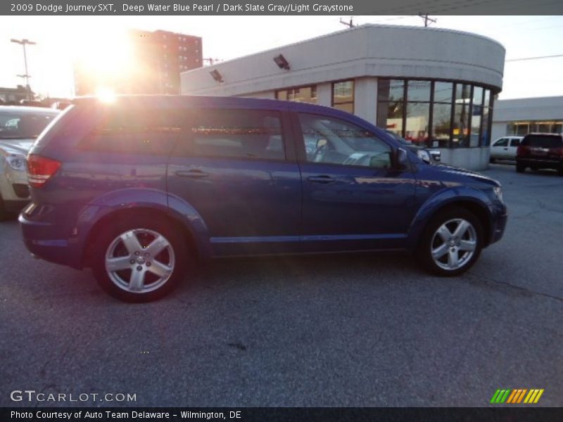 Deep Water Blue Pearl / Dark Slate Gray/Light Graystone 2009 Dodge Journey SXT