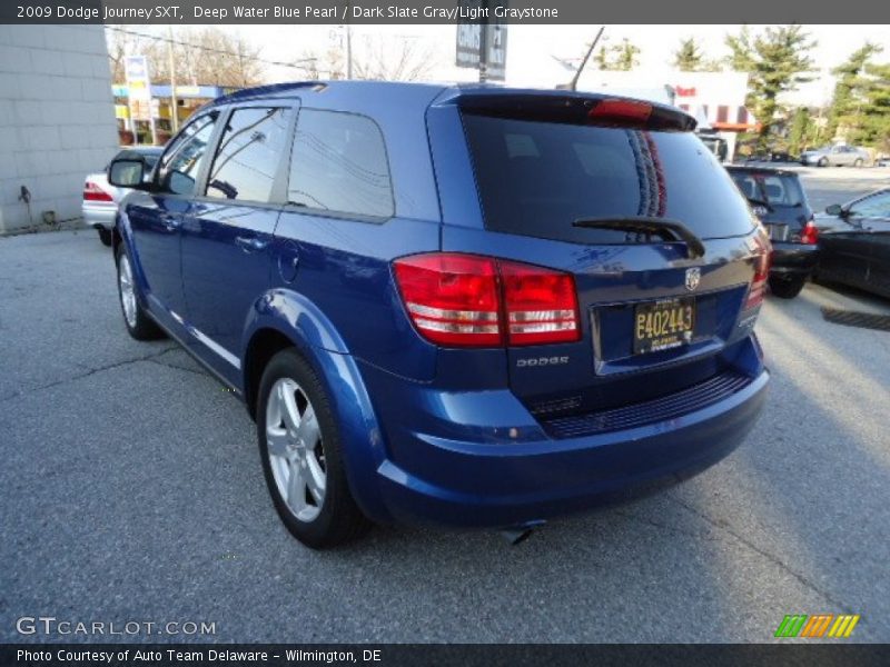 Deep Water Blue Pearl / Dark Slate Gray/Light Graystone 2009 Dodge Journey SXT