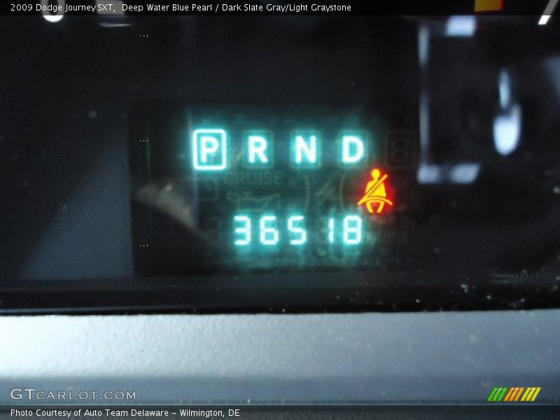 Deep Water Blue Pearl / Dark Slate Gray/Light Graystone 2009 Dodge Journey SXT