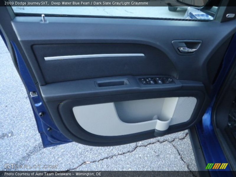 Deep Water Blue Pearl / Dark Slate Gray/Light Graystone 2009 Dodge Journey SXT