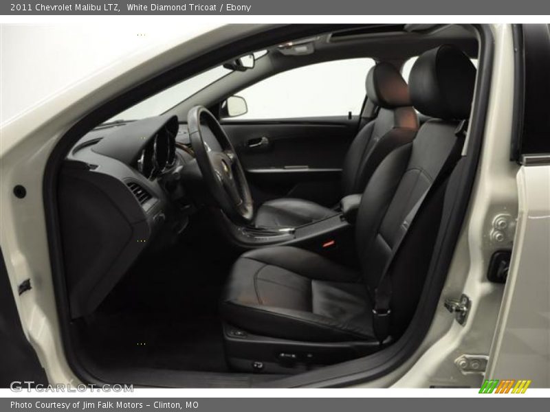 White Diamond Tricoat / Ebony 2011 Chevrolet Malibu LTZ