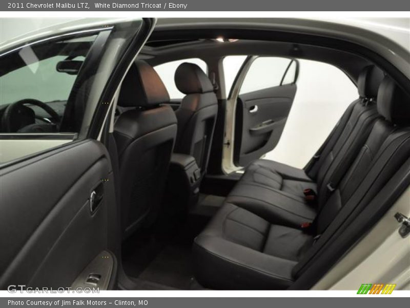 White Diamond Tricoat / Ebony 2011 Chevrolet Malibu LTZ