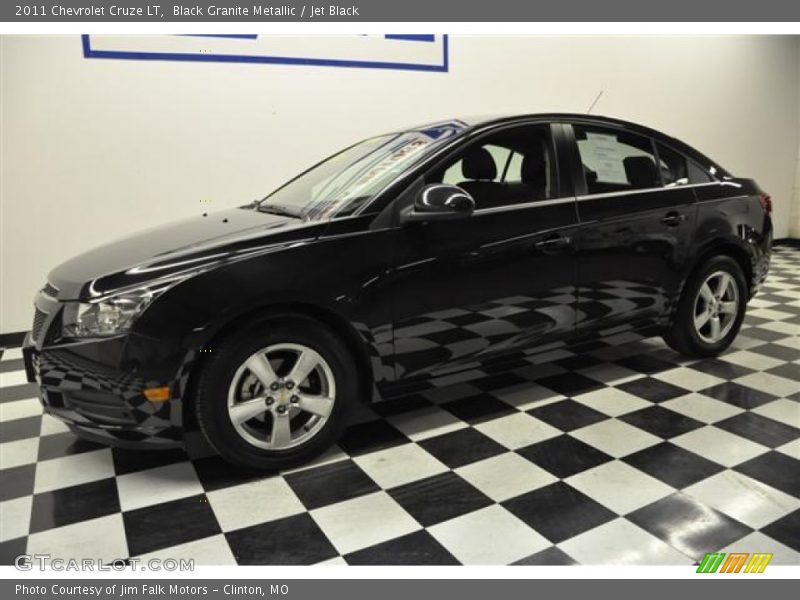 Black Granite Metallic / Jet Black 2011 Chevrolet Cruze LT