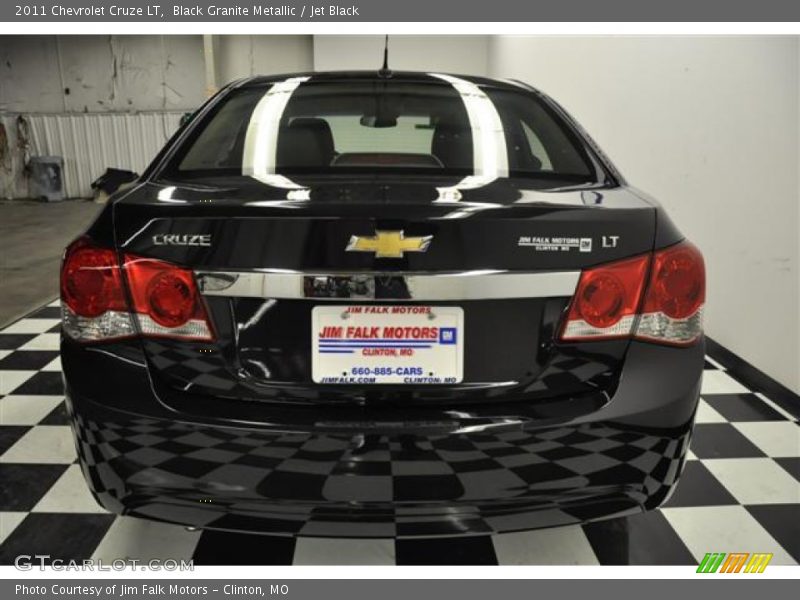 Black Granite Metallic / Jet Black 2011 Chevrolet Cruze LT